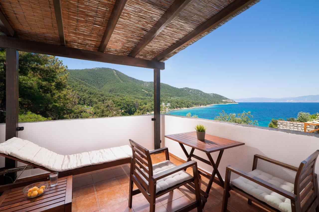 Villa Victoria By La Scala Beach Тасос Экстерьер фото