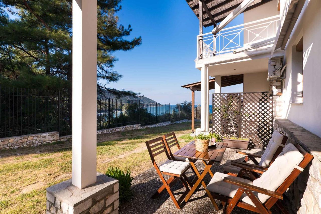 Villa Victoria By La Scala Beach Тасос Экстерьер фото