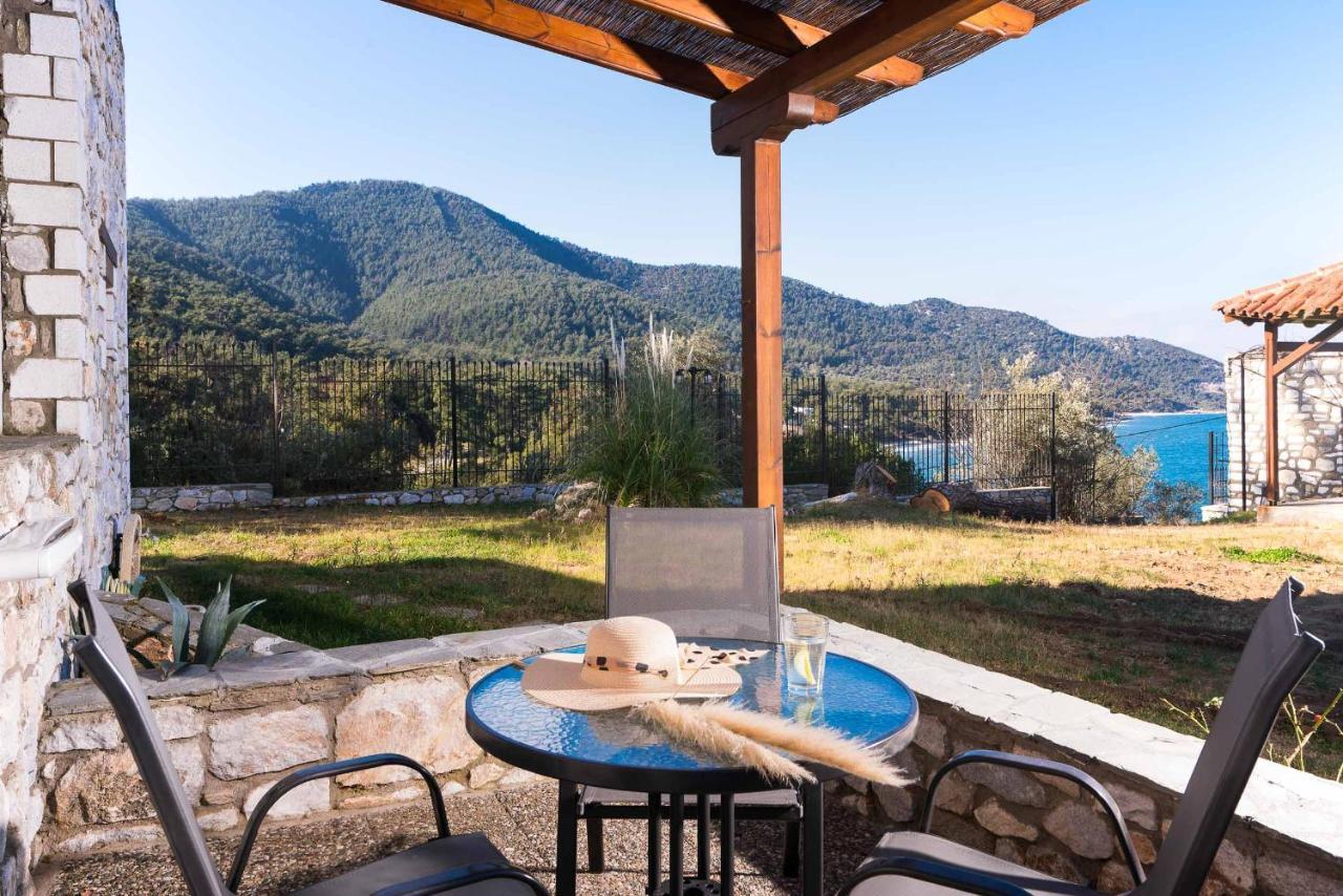 Villa Victoria By La Scala Beach Тасос Экстерьер фото